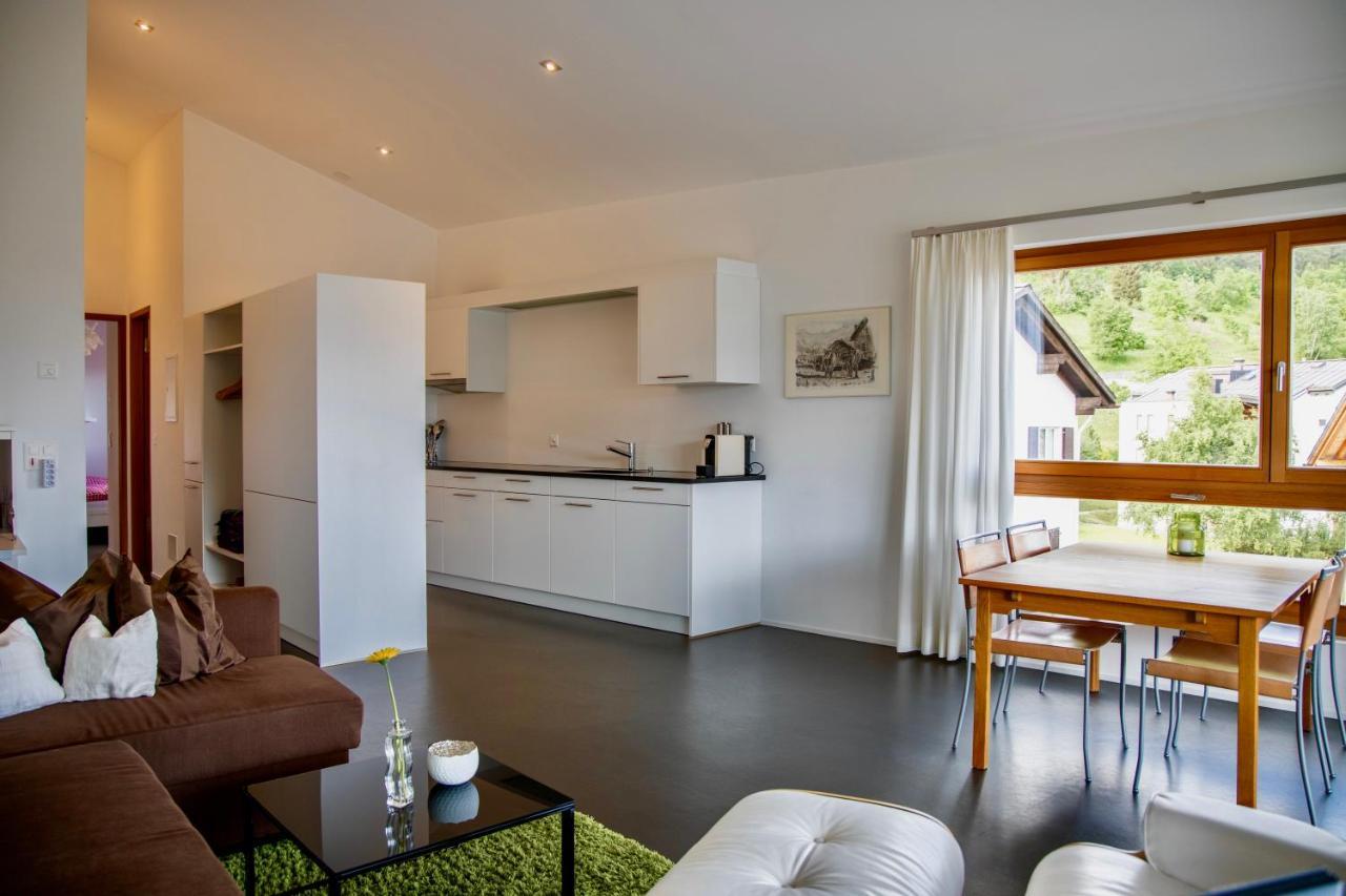 Ferienwohnung Crap Ner Flims Zewnętrze zdjęcie